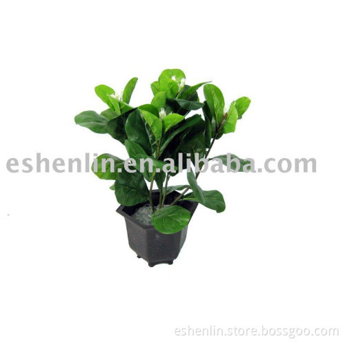 lucky artificial potted plant